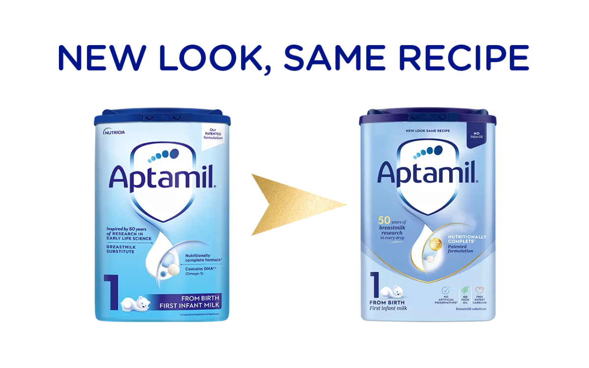 Aptamil teddy 1 First Infant Milk 800g