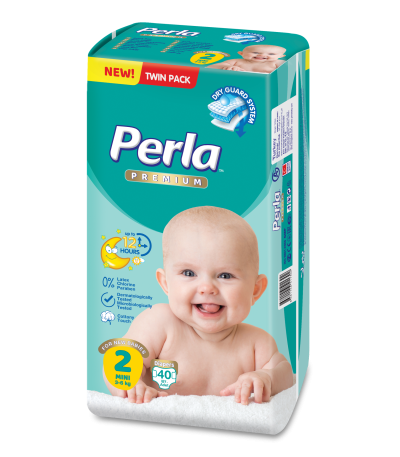Perla premium diapers size 2 mini