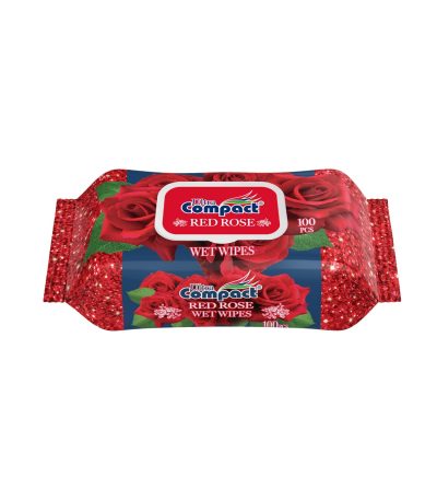 Ultra compact red rose wipes 100pcs (2)