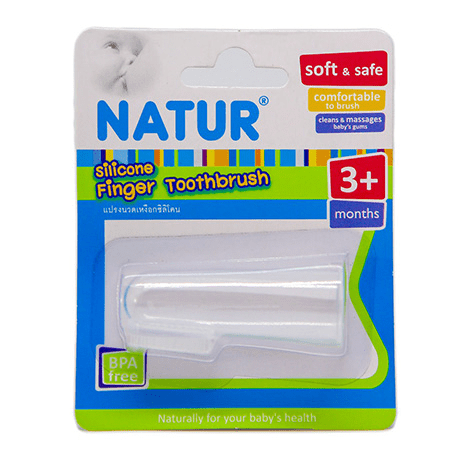 Natur silicone finger tooth brush 85304