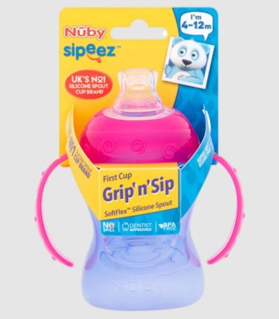 nuby sipeez first cup grip n sip