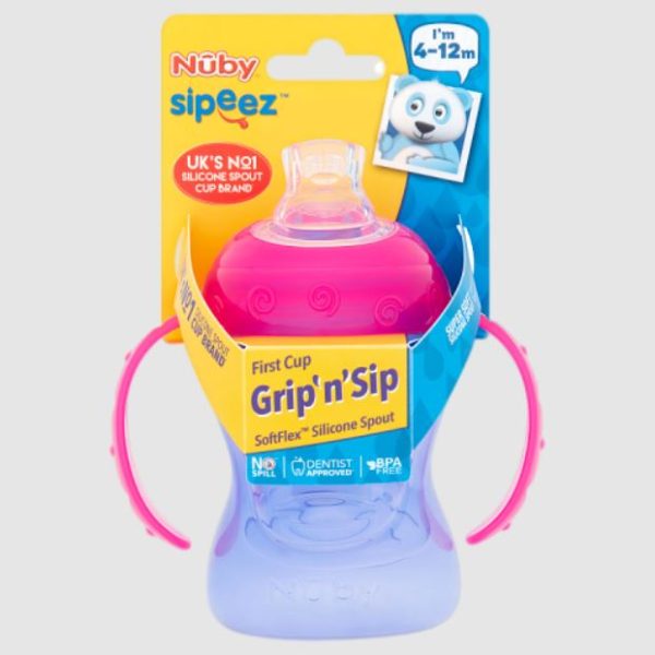 nuby sipeez first cup grip n sip