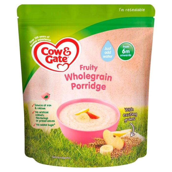COW GATE FRUITY WHOLEGRAIN PORRIDGE e1712323127407