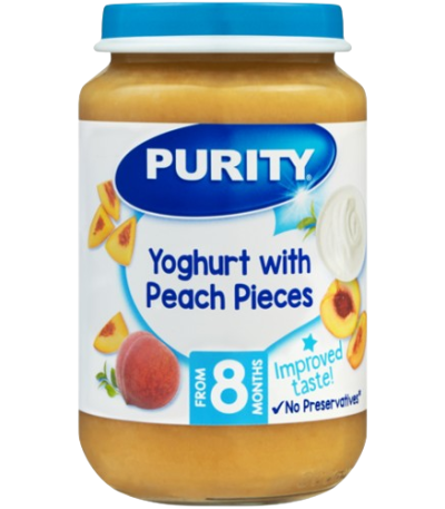PURITY YOGHURT WITH PEACH
