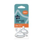 Tommee tippee 2 anti-colic fast flow teats 422582