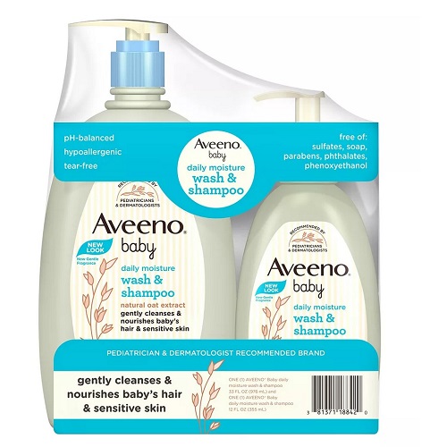 Aveeno Baby Wash Shampoo 1330ml
