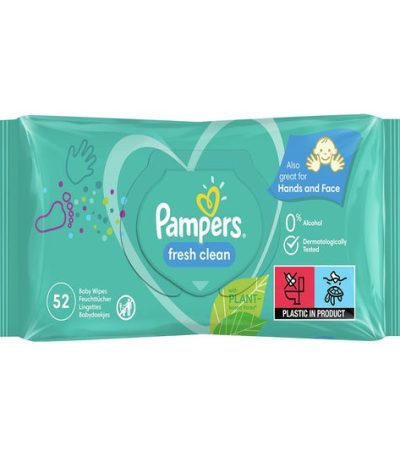 Pampers Baby Wipes Fresh Clean 1