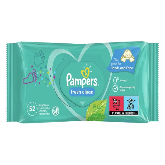 Pampers Baby Wipes Fresh Clean 1
