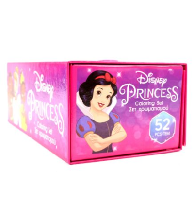disney princess colouring set 2