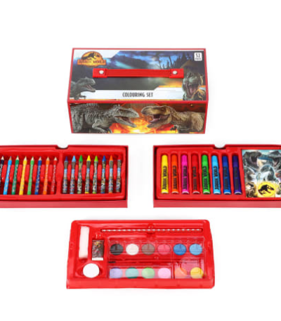 jurassic classics colouring set 2