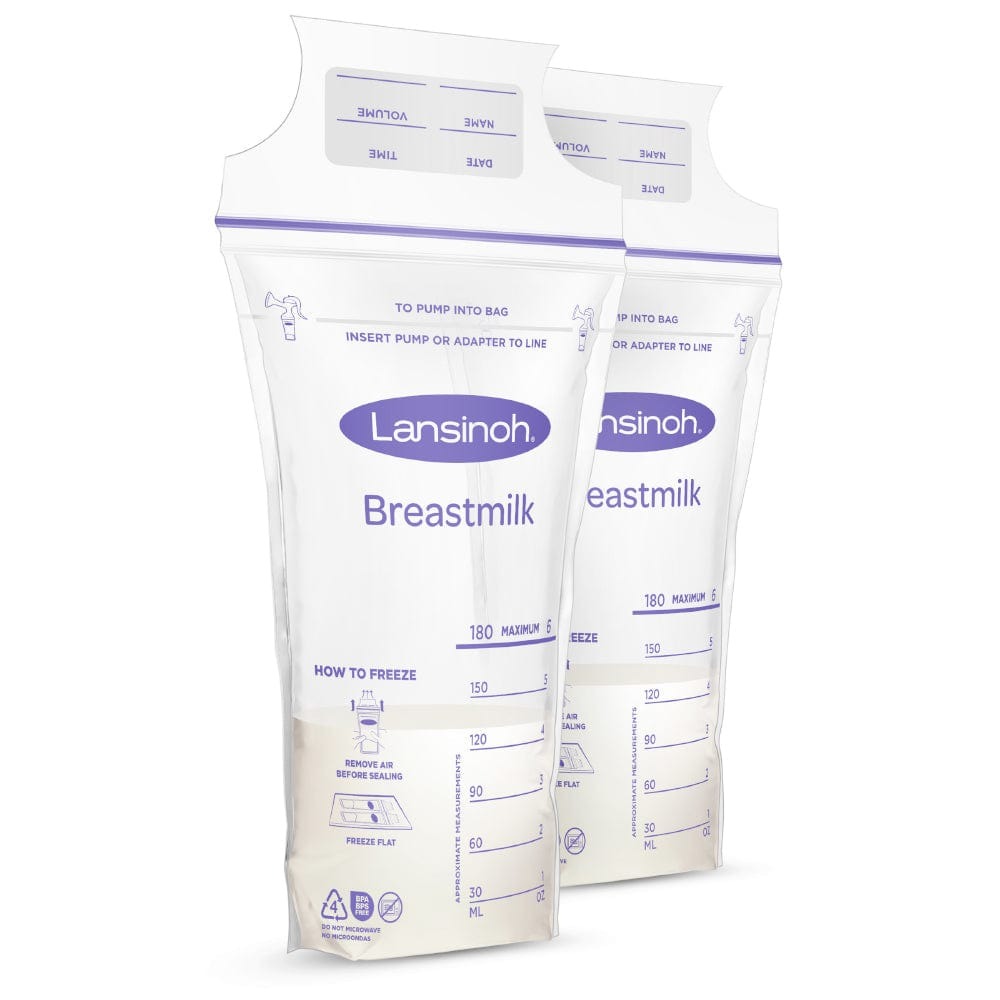 lansinoh pre sterilised breastmilk storage bag