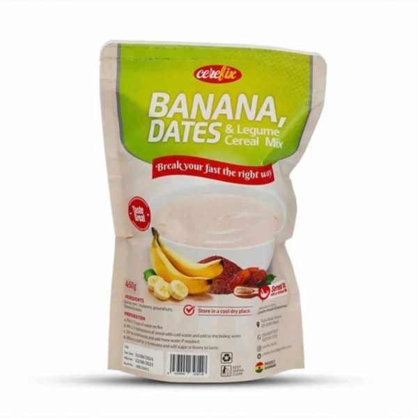 CEREFIX BANANA DATES LEGUME MIX 450G