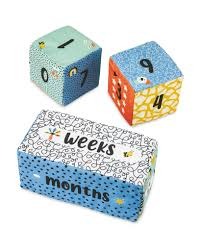 Nuby Milestones Cubes 1
