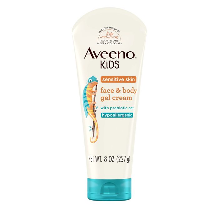 AVEENO BABY FACE BODY GEL CREAM e1729255850928