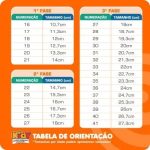 KIDY SIZE CHART