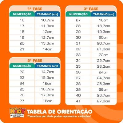KIDY SIZE CHART 3