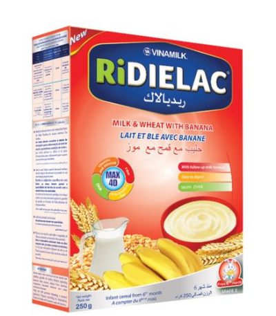 Ridielac milk wheat banana