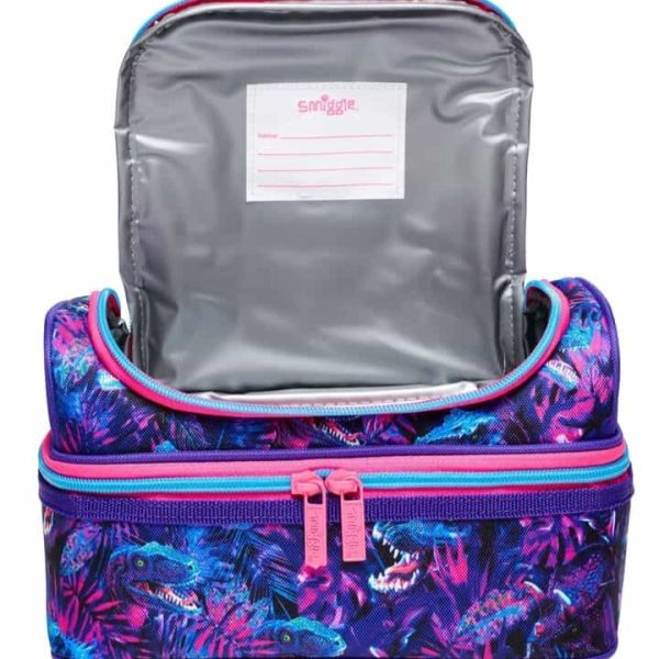 SMIGGLE LUNCHBOX DOUBLE DECKER LUNCHBOX