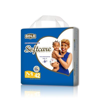 SOFTCARE DIAPERS M 42PCS e1729880438563