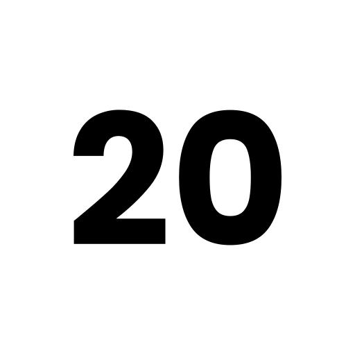 number 20