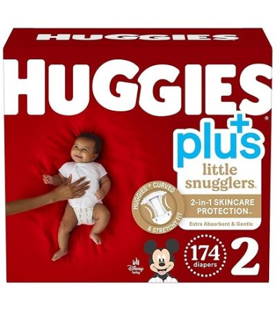 Huggies Plus Diapers Sizes 2