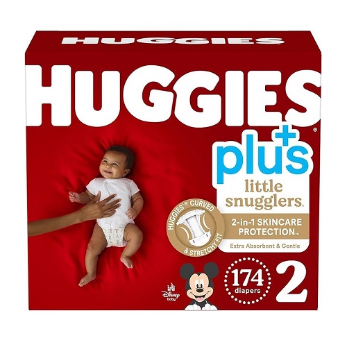 Huggies Plus Diapers Sizes 2