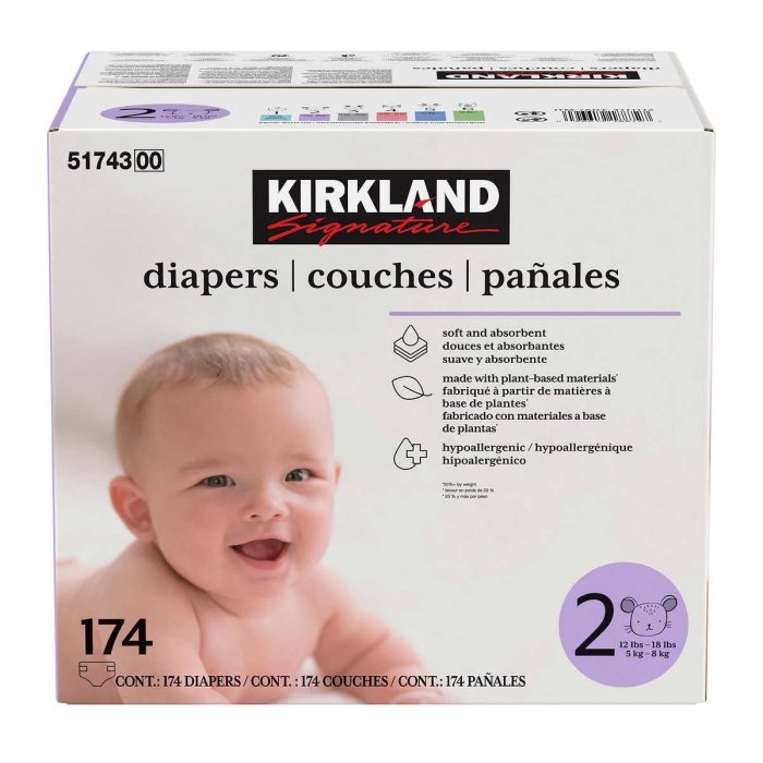 KIRKLAND SIZE 2 174PCS e1730983557903