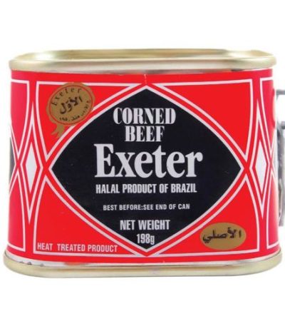 0011526 exeter corned beef 198g 510