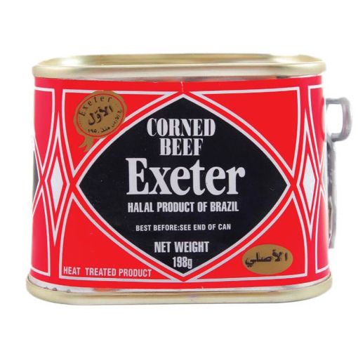 0011526 exeter corned beef 198g 510
