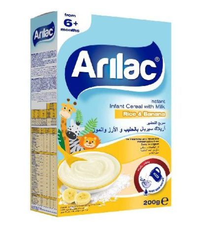 Arilac Infant Cereal Rice Banana