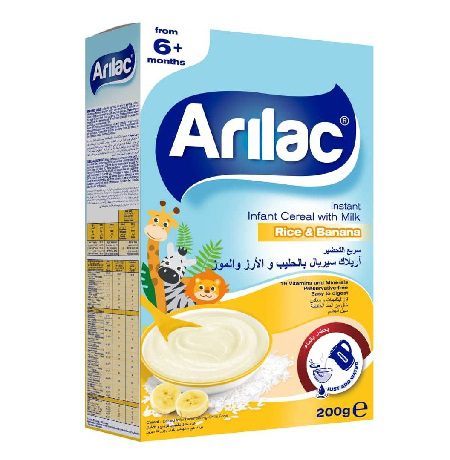 Arilac Infant Cereal Rice Banana