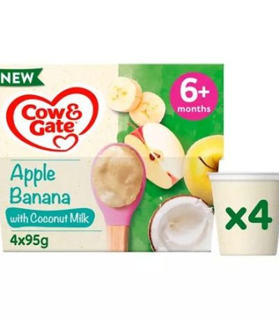 Cow Gate Apple Banana with Coconut Milk