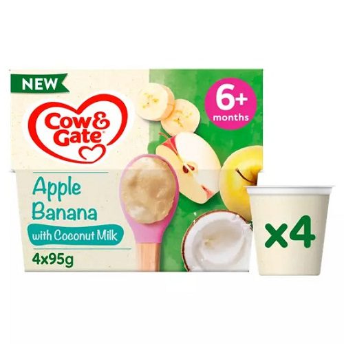 Cow Gate Apple Banana with Coconut Milk