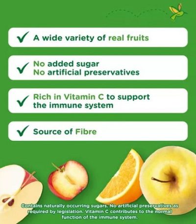 Cow Gate Apple Orange Acerola back