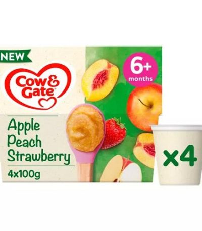 Cow Gate Apple Peach Strawberry