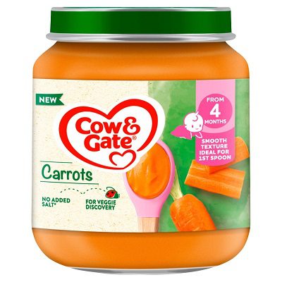 Cow Gate Carrots From 4 Months 125g