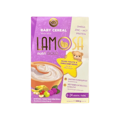 Lamosa Cereal Mixed Fruits Purple Sweet Potato