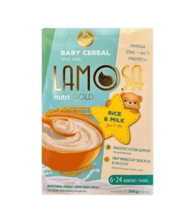 Lamosa Baby Cereal rice milk
