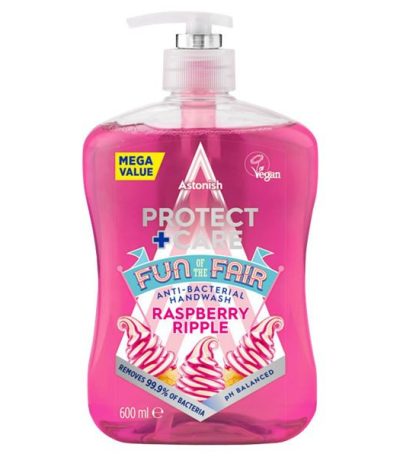 Astonish Protect + Care Anti Bacterial Handwash Raspberry Ripple