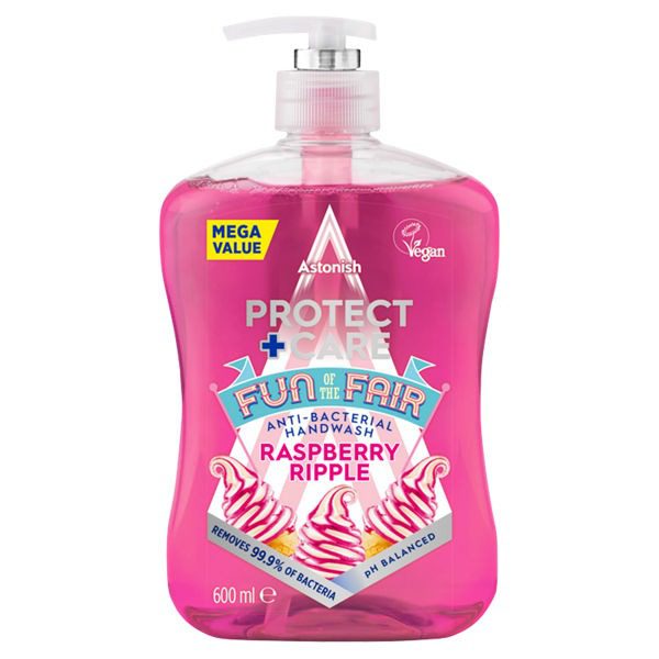 Astonish Protect + Care Anti Bacterial Handwash Raspberry Ripple