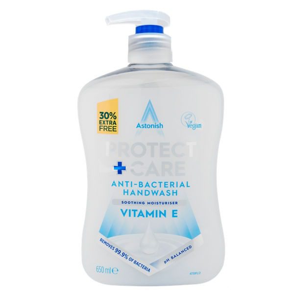 Astonish Protect + Care Anti Bacterial Handwash Vitamin E