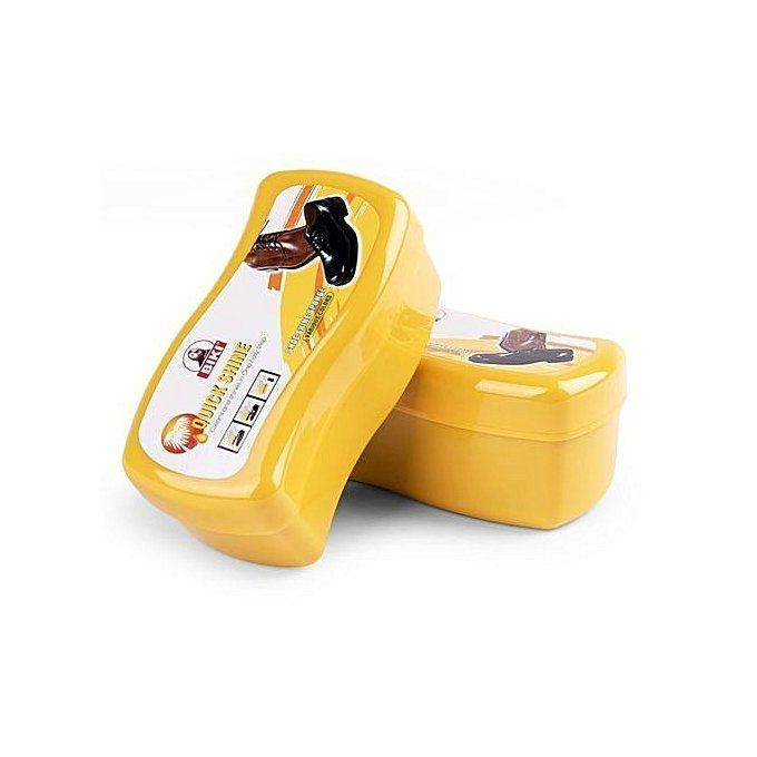 Biki Shoe Shine Sponge Yellow