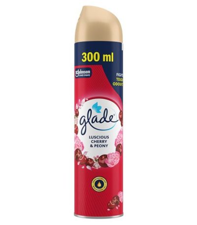 GLADE LUSCIOUS CHERRY PEONY 300ML