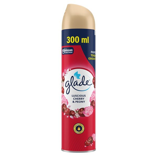GLADE LUSCIOUS CHERRY PEONY 300ML