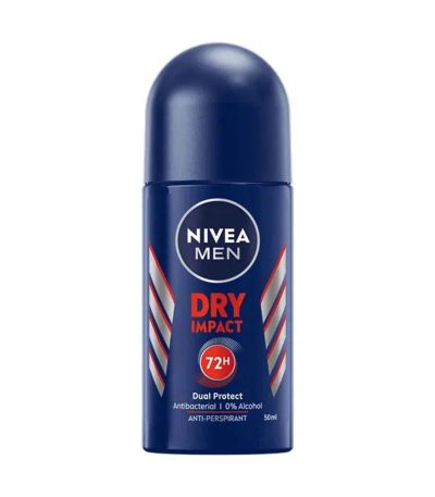 Nivea Men Anti Perspirant Dry Impact Deodorant Roll On 50ml 01