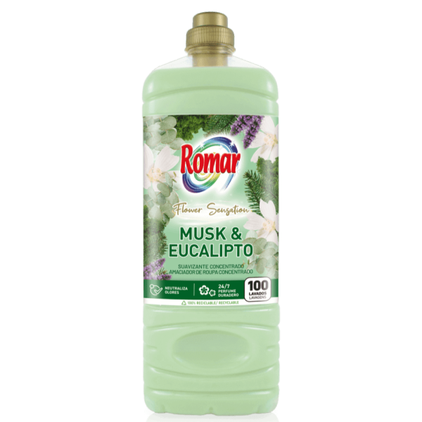 30009787 ROMAR SUAV CONCENTR MUSK EUCALIPTO 2L