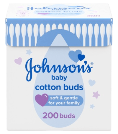 JOHNSONS COTTON BUDS 200 BUDS