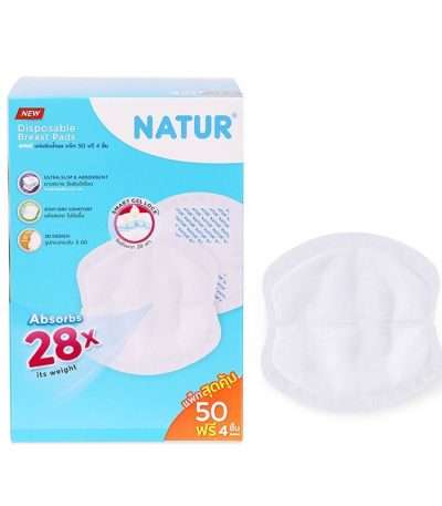 Natur disposable breast pads 50
