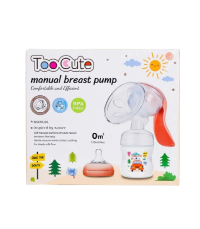 Too cute manual breast pump