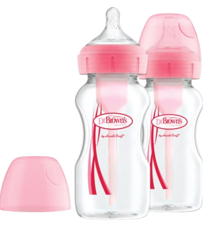 WB92601 Product Options Wide Neck 9oz 270ml 2 pack Pink